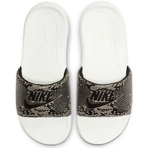 Nike Victori One Women's Slide Sandals SZ 6 Snake Skin Slip On